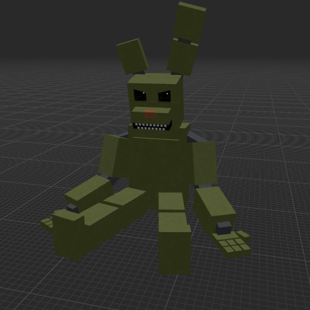 springtrap with moving eyes