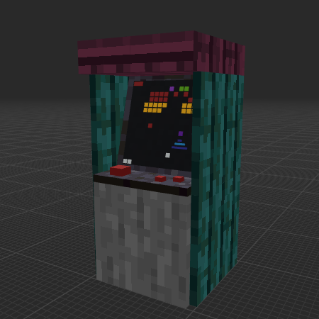 Cyan Arcade Cabinet