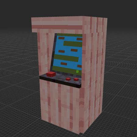 Pink Arcade Cabinet
