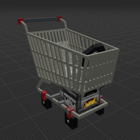 upgraded shopping cart