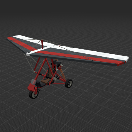 Hang glider plane