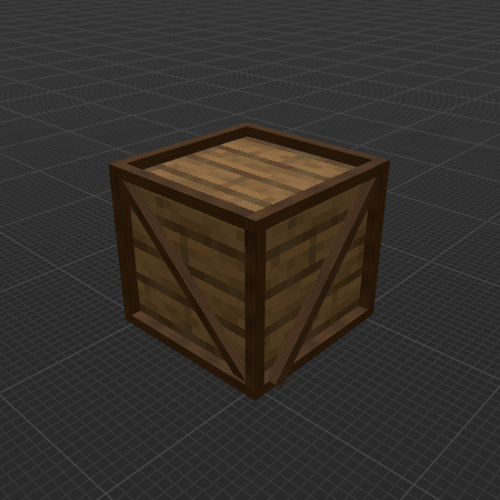 wooden crate overlay
