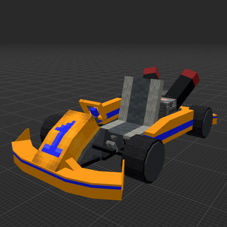 Orange Go-Kart