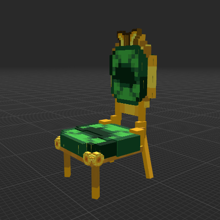 Shell Medallion Chair