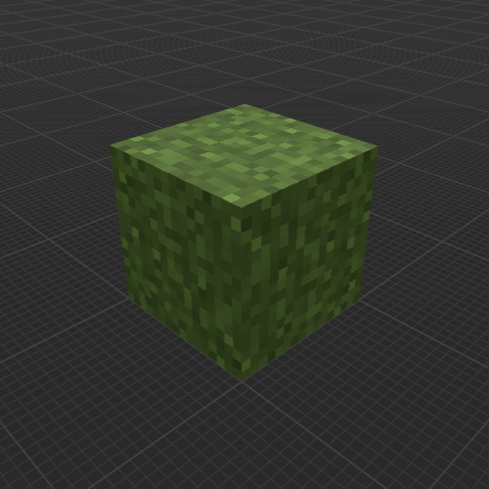 6-Sided Grass Block