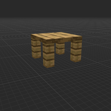 Wooden Table (Removed Texture)