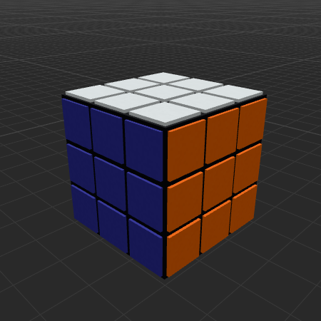 Solved Rubik Cube