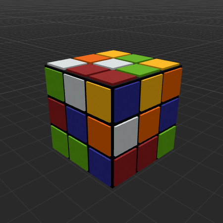 Scrambled Rubik Cube