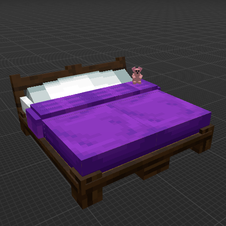 Double Bed With TeddyBeaar