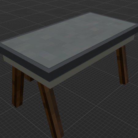 gray table (1×2)