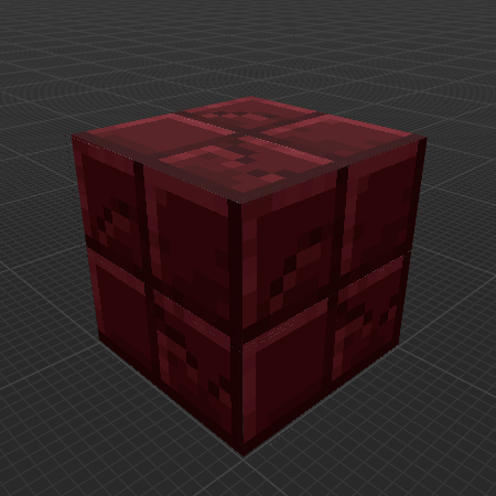 Cracked Smooth Red Nether Bricks (MC Dungeons)