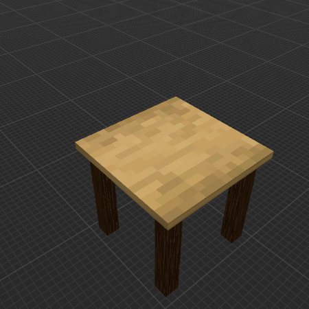 Oak table (1×1)