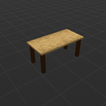 Oak table (2×1)