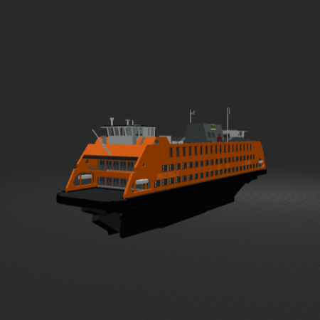 New York Ferry [from the 80s in 1:2 scale]