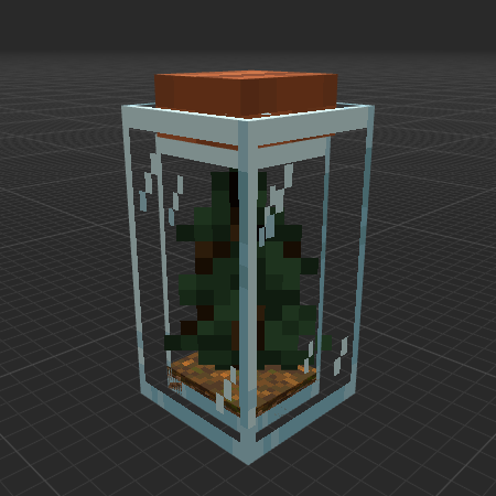 Potted Spruce Sappling(Deco Mod)