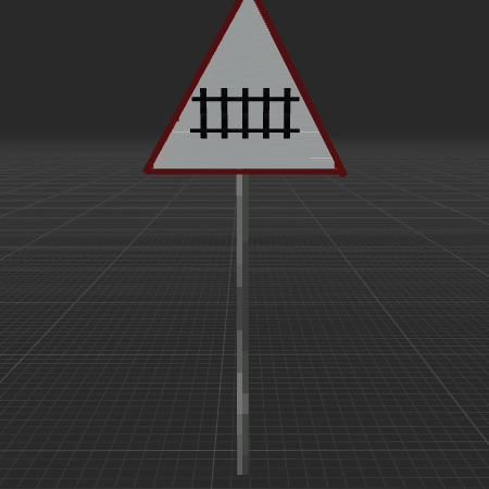 Russian Road Signs | Railway crossing