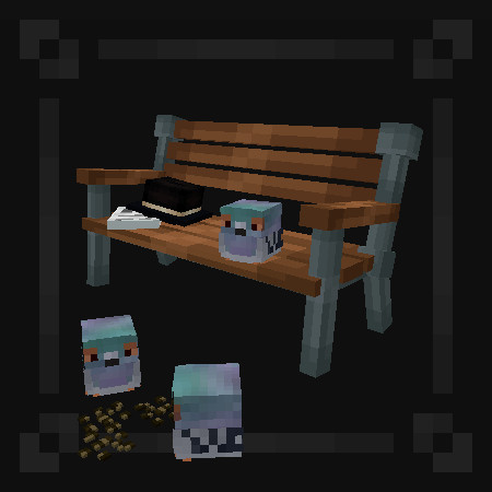 Bench & Pegions
