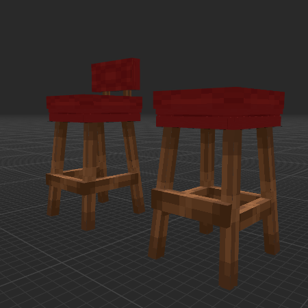 High Stools (Red)