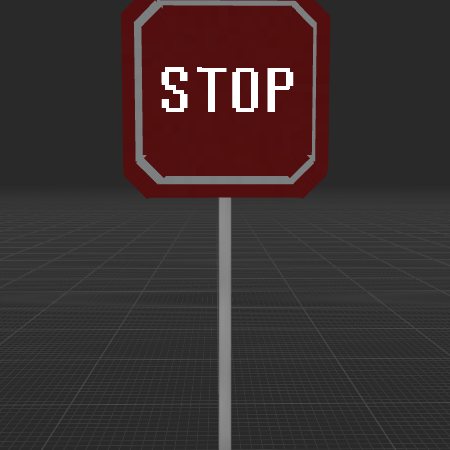 STOP sign