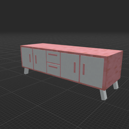 Modern Cherry Dresser