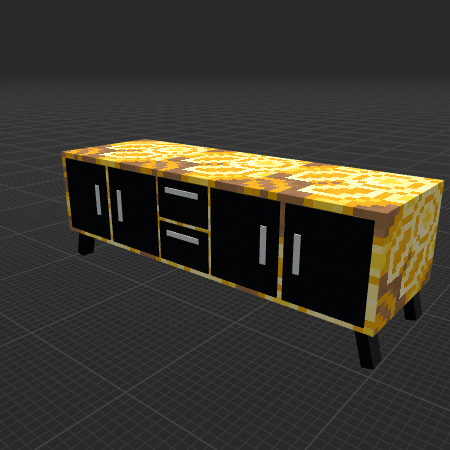 Modern Yellow Tropicana Dresser