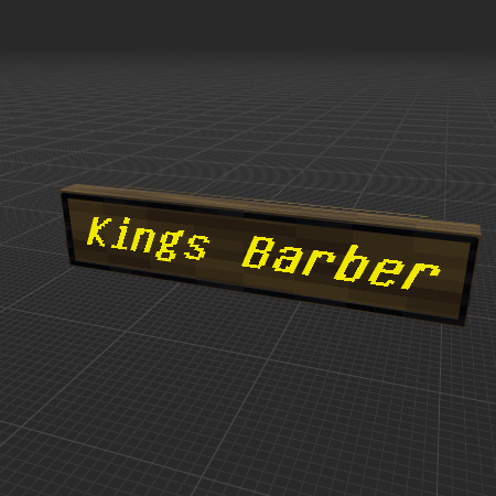 barber sign