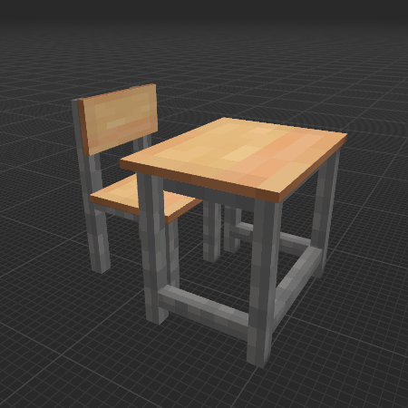 Japanese school desks and chairs