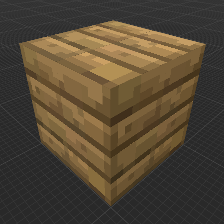 Oak Wood Bed Planks (Dungeons)