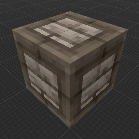 Chiseled Snowy Mine Plank Crate (Dungeons)