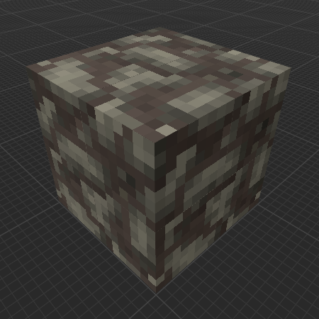 Gray Block of Potato Peels (April Fools)