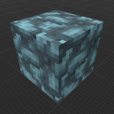 Light Blue Block of Potato Peels (April Fools)