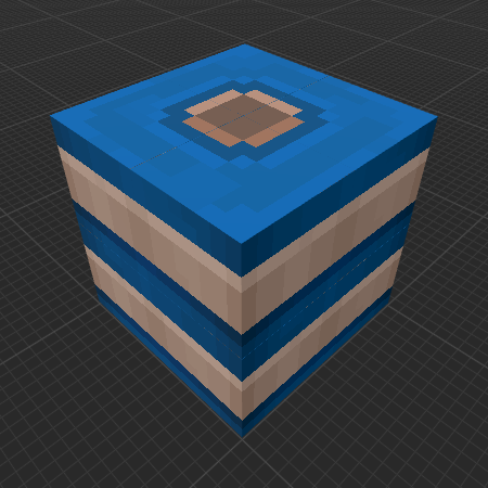 Wrapped Blue Firework Block (Legends)