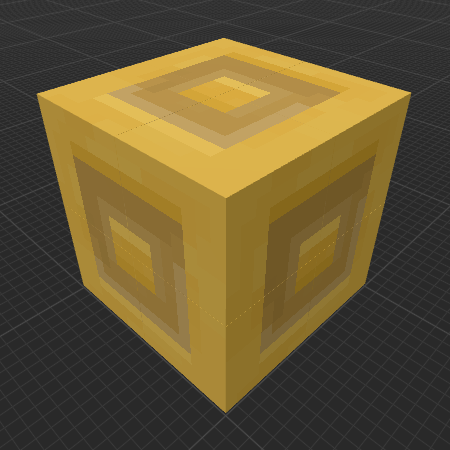 Carved Gold Block 1 (Legends)