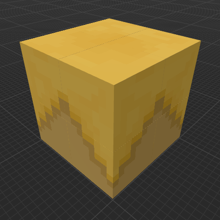 Carved Gold Block 3 (Legends)