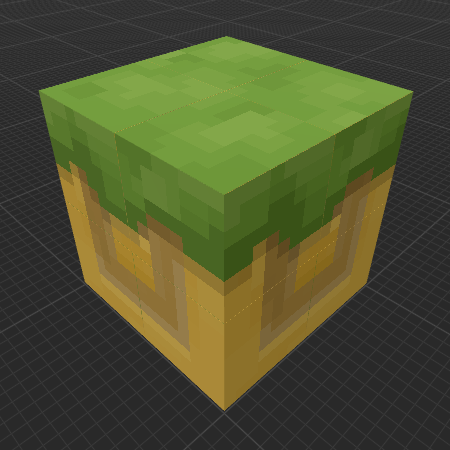 Mossy Carved Gold Block (Legends)