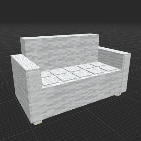 White sofa