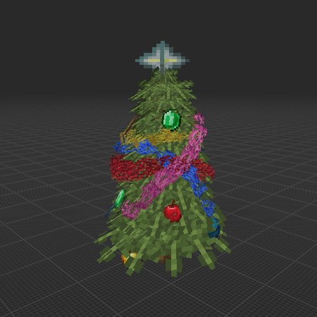 Christmas tree (Decorated)