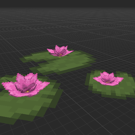 Blooming Lily Pads