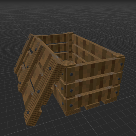 wooden box