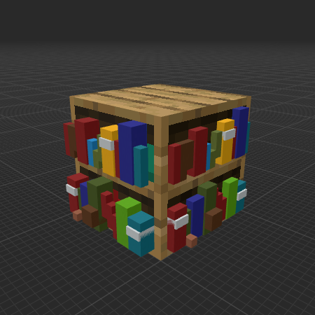 3D Bookshelf