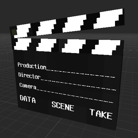 Clapper board