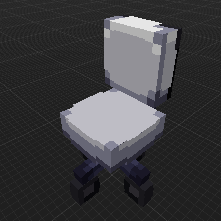 White office chair