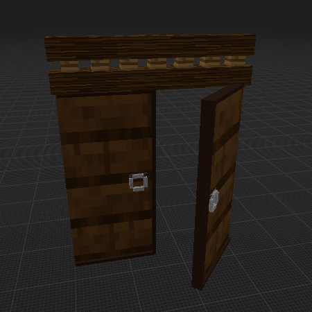 Giant Wooden Door