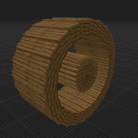 Wooden Wheel