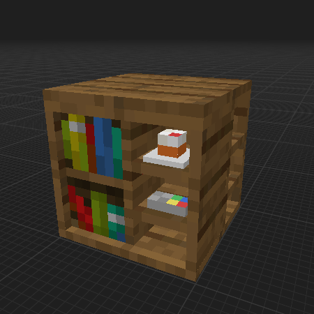 1x1x1 Spruce Table Shelf
