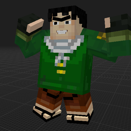 Axel Statue Minecraft Story Mode ver1