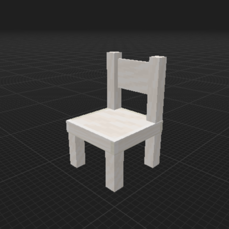 White chair