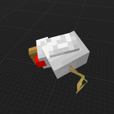 Chicken corpse