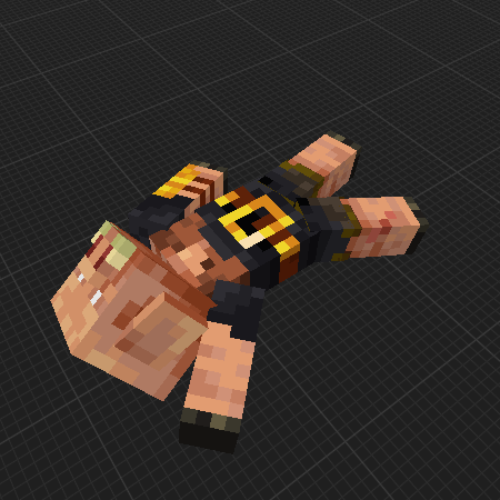Piglin Brute corpse variant 3