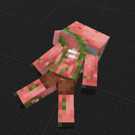 Baby Zombified Piglin corpse variant 2